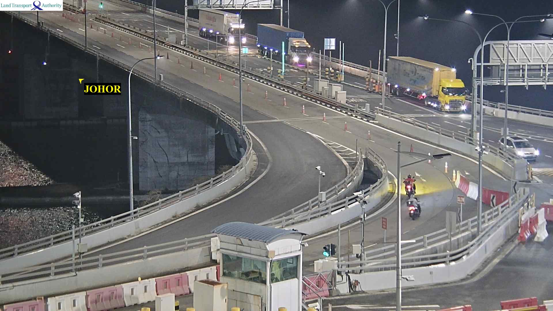 Tuas SG → JB traffic camera — Second Link at Tuas